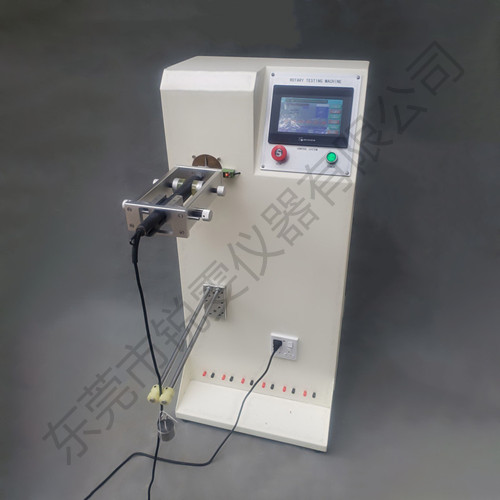 電源線旋轉(zhuǎn)彎曲壽命試驗機